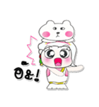 Hi！ my name is JaJa. Love Bear..！！（個別スタンプ：22）