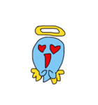 angel ghost fun（個別スタンプ：1）