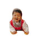 hello cute boy（個別スタンプ：1）