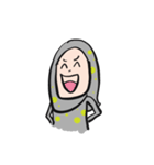 Laila, Muslim Girl with easy style（個別スタンプ：7）