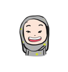 Laila, Muslim Girl with easy style（個別スタンプ：21）