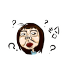 Hakka Funny Girl（個別スタンプ：3）