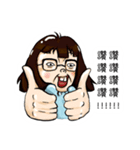 Hakka Funny Girl（個別スタンプ：13）