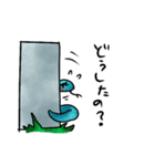 話を聞いてくれる蛇（個別スタンプ：3）