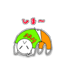 白と黒の日常会話（個別スタンプ：6）