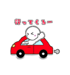 白と黒の日常会話（個別スタンプ：23）