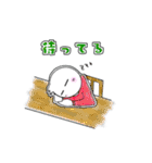 白と黒の日常会話（個別スタンプ：32）