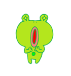 Cute Frog Mo Mo（個別スタンプ：5）