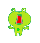 Cute Frog Mo Mo（個別スタンプ：6）