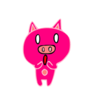 Cute Pig Fun（個別スタンプ：5）