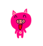 Cute Pig Fun（個別スタンプ：8）