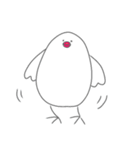白文鳥のパルちゃん（個別スタンプ：1）