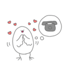 白文鳥のパルちゃん（個別スタンプ：24）