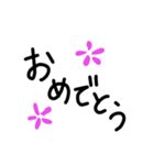 シンプル挨拶（個別スタンプ：7）