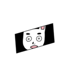 見据えるウサギ（個別スタンプ：19）