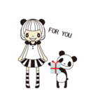 パンダちゃんとパンダ君（個別スタンプ：22）
