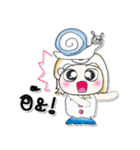 ^__^ ！ My name is Miki..Snail.（個別スタンプ：22）