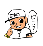 吹き出しボーイ（個別スタンプ：8）