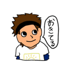 吹き出しボーイ（個別スタンプ：19）