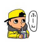 吹き出しボーイ（個別スタンプ：26）