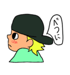吹き出しボーイ（個別スタンプ：27）