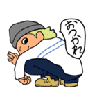 吹き出しボーイ（個別スタンプ：28）