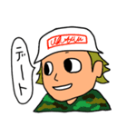 吹き出しボーイ（個別スタンプ：33）