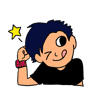 吹き出しボーイ（個別スタンプ：38）