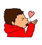 吹き出しボーイ（個別スタンプ：39）