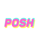 POSH GUYS（個別スタンプ：32）