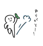 真顔ちゃん。〜野菜を添えて〜（個別スタンプ：7）