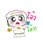 Hello my name is JaJa..^^！（個別スタンプ：4）