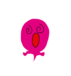 pink ghost fun 2（個別スタンプ：2）