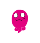 pink ghost fun 2（個別スタンプ：6）