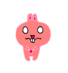 Cute Rabbit Mono Version 2（個別スタンプ：5）