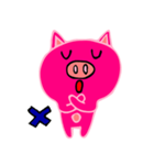 Cute Pig Fun Version 3（個別スタンプ：2）