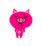 Cute Pig Fun Version 3（個別スタンプ：4）