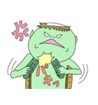 シュールな河童（個別スタンプ：12）