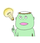 シュールな河童（個別スタンプ：32）