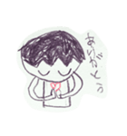 小3男子(1)（個別スタンプ：28）