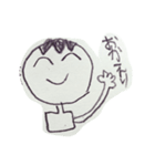 小3男子(1)（個別スタンプ：34）