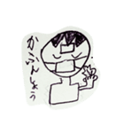 小3男子(1)（個別スタンプ：40）