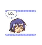 Animated Boy Emoticons For Daily Chat（個別スタンプ：3）