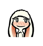Ava Snow rabbit（個別スタンプ：8）