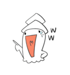 イカ ＆ タコの 日常（個別スタンプ：24）