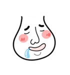 Mr. White Face's Simple Life（個別スタンプ：2）