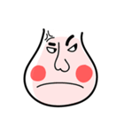 Mr. White Face's Simple Life（個別スタンプ：11）