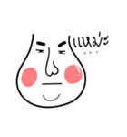 Mr. White Face's Simple Life（個別スタンプ：20）
