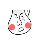 Mr. White Face's Simple Life（個別スタンプ：25）