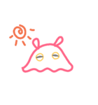手書きゆるゆるメンダコさん（個別スタンプ：1）